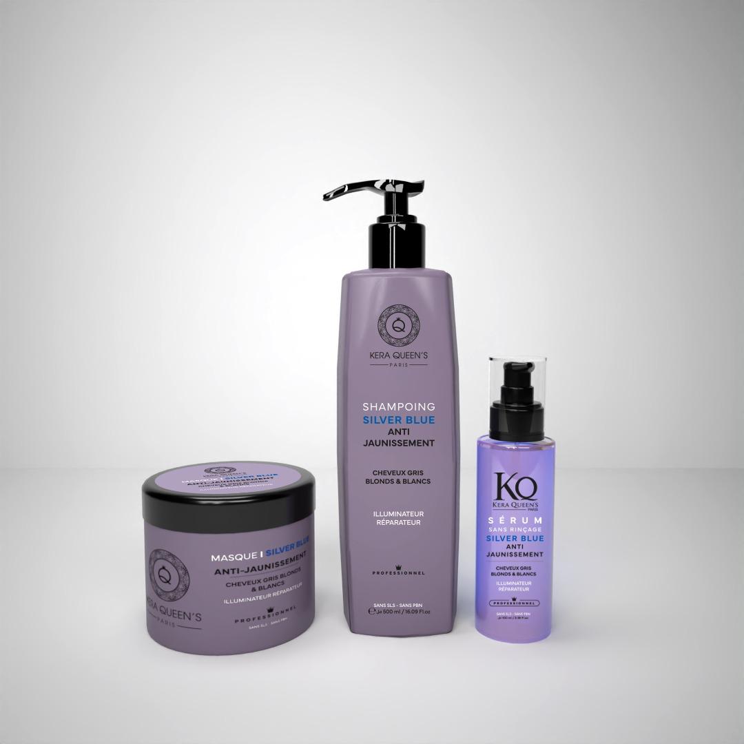 Kit trio silver & shine anti jaunissement 500 ml pack