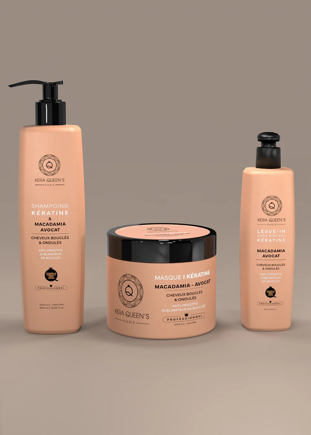 Kit Trio Rituel Macadamia Kera Queen's